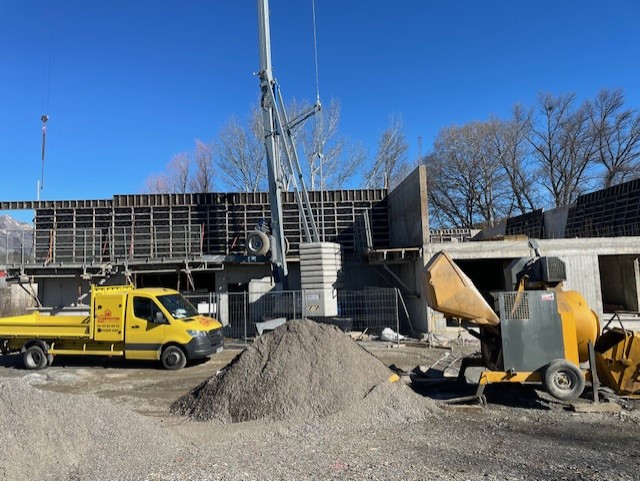 Équipe DB Construction sur chantier