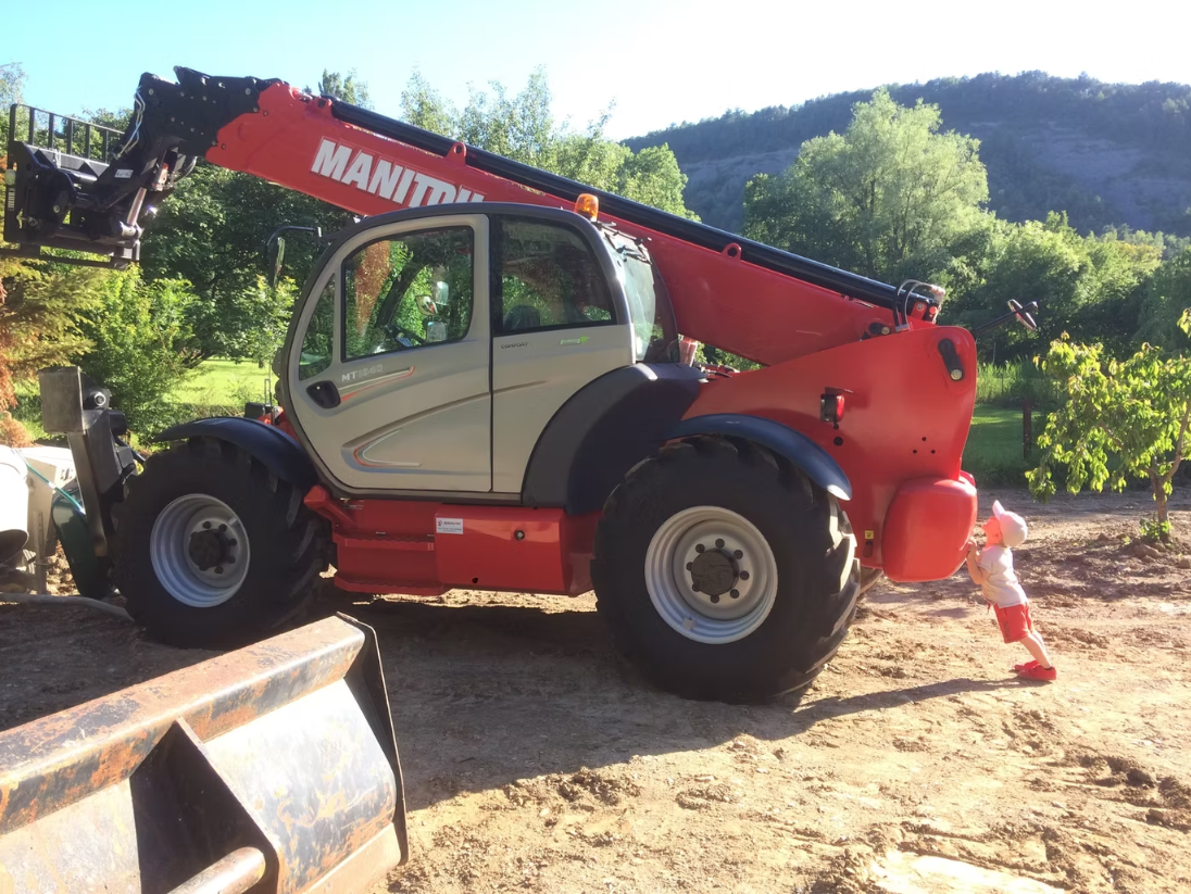 Chariot télescopique chantier