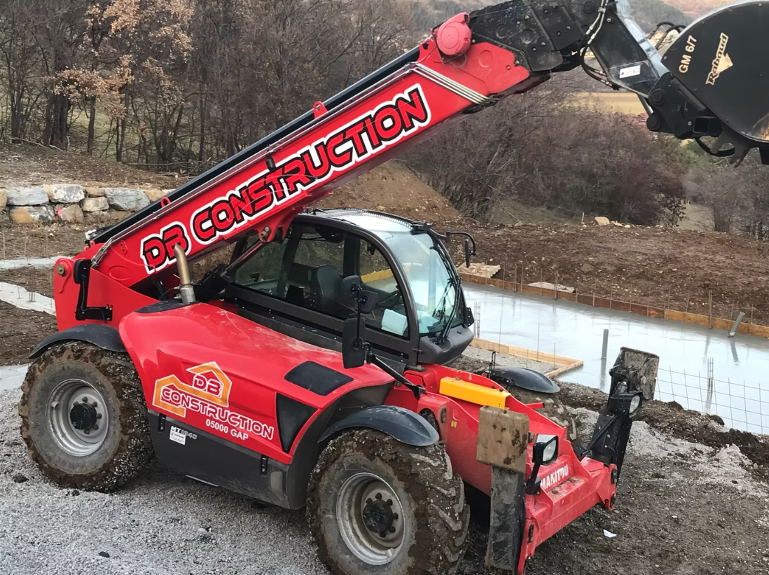 Chariot télescopique levage matériaux