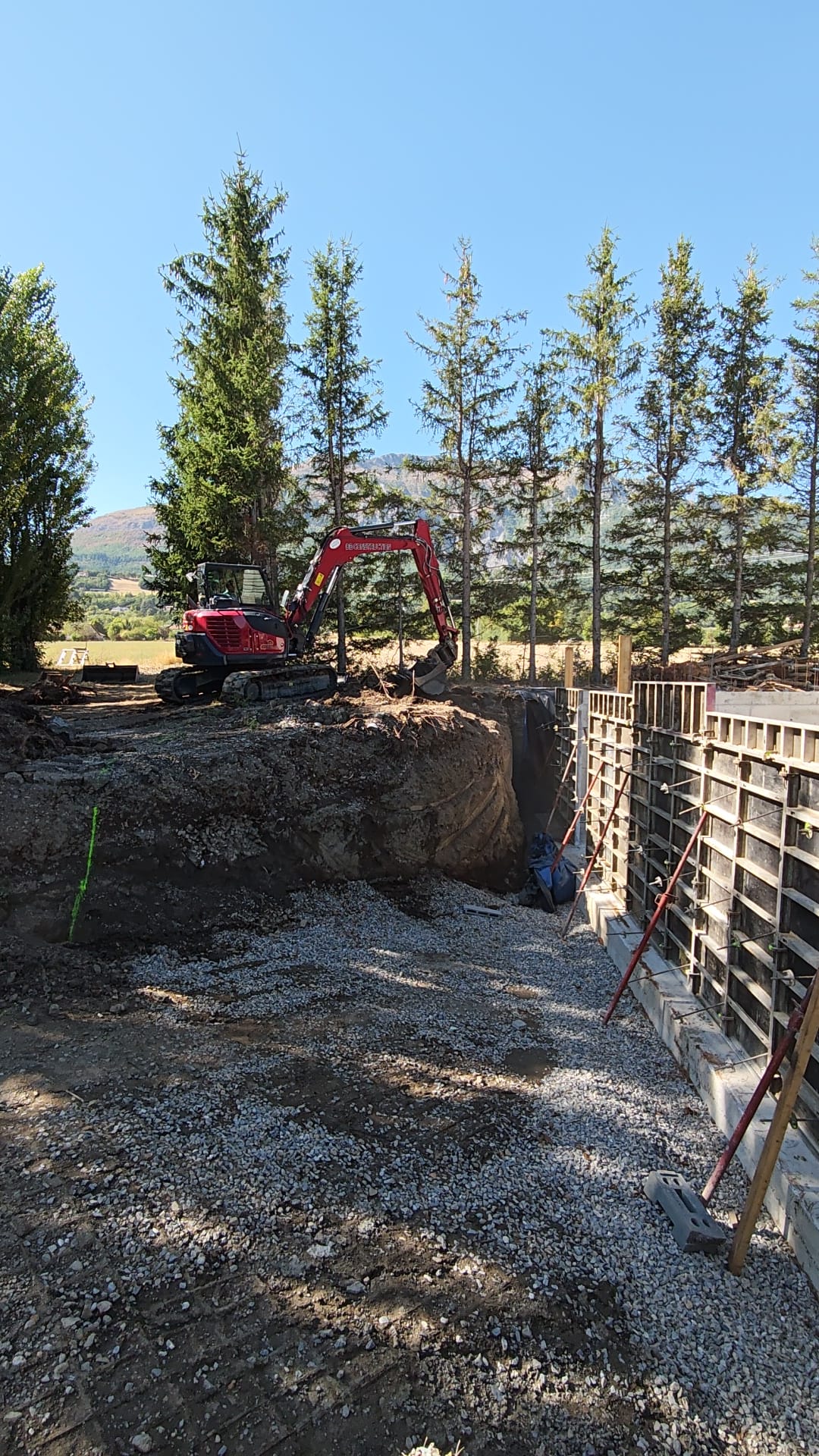 Chantier de gros œuvre à Gap – DB Construction dans les Hautes-Alpes (05)